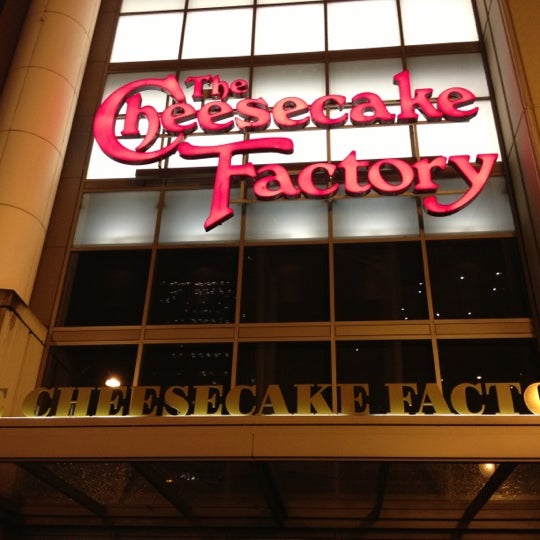 The Cheesecake Factory Seattle Central Business District 111 tips