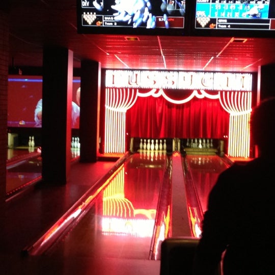 Bowlmor Times Square Bowling Alley in New York