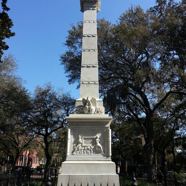 Pulaski Monument - Historic District-South - Savannah, GA