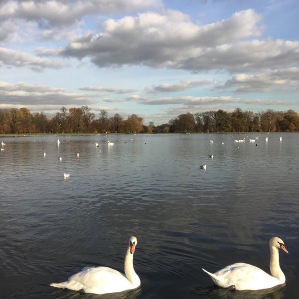 The Round Pond Lake in London