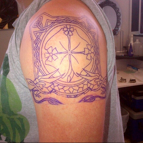 Photo Taken At Parlor City Tattoos And Art Gallery By Roxanne S On 3 Photo Taken At Parlor City Tattoos And Art Gallery By Roxanne S On 3
