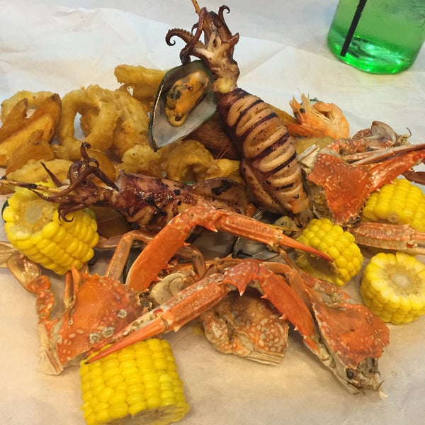 Seafood in a Bucket Seafood Restaurant