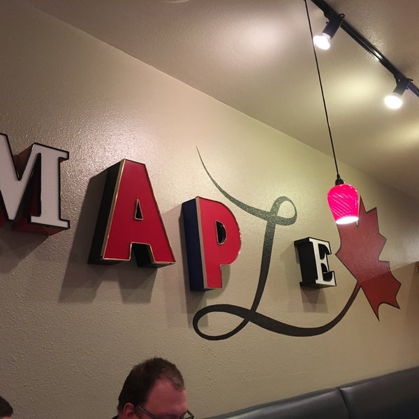 maple leaf diner food paradise