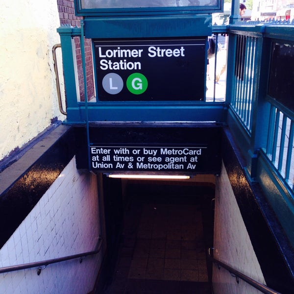 MTA Subway - Lorimer St (L) - Metro Station in Williamsburg