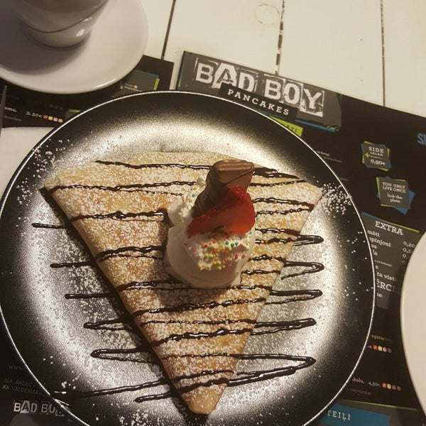 Bad Boy Pancakes Comfort Food Restaurant in Centrs