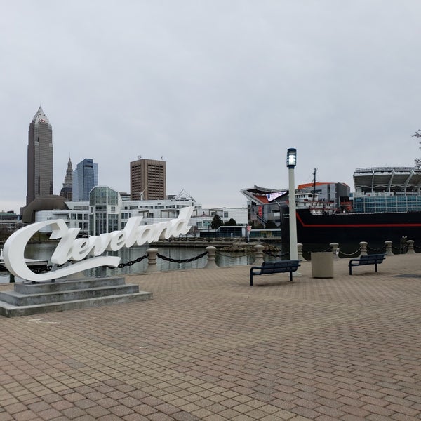 Cleveland Script Sign - Downtown Cleveland - Cleveland, OH