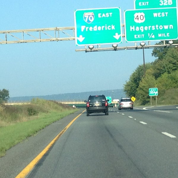 I70 Exit 29 (MD 65 Sharpsburg Pike) Road