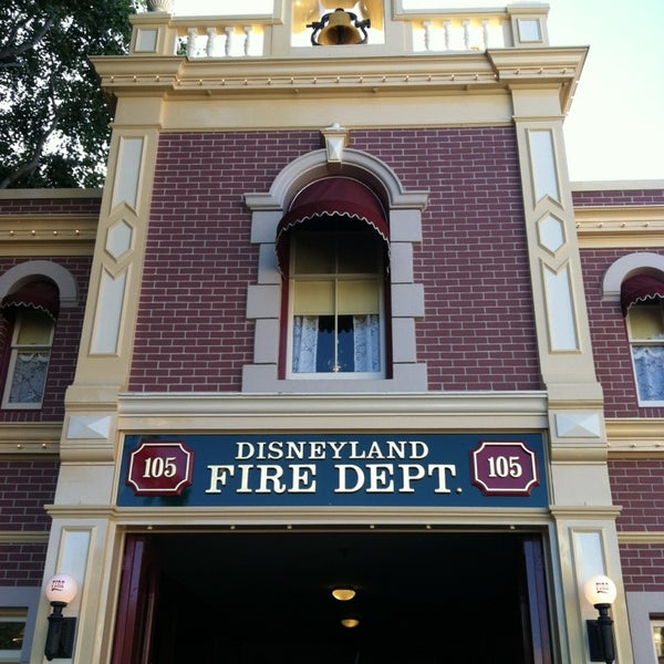 Disneyland Fire Department No. 1 - Fire Station in The Anaheim Resort