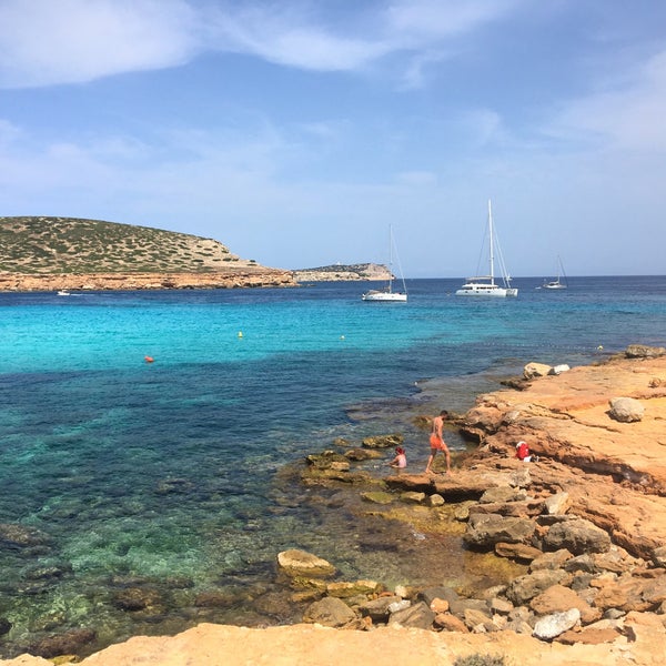 Cala Comte Beach In Ibiza 5585