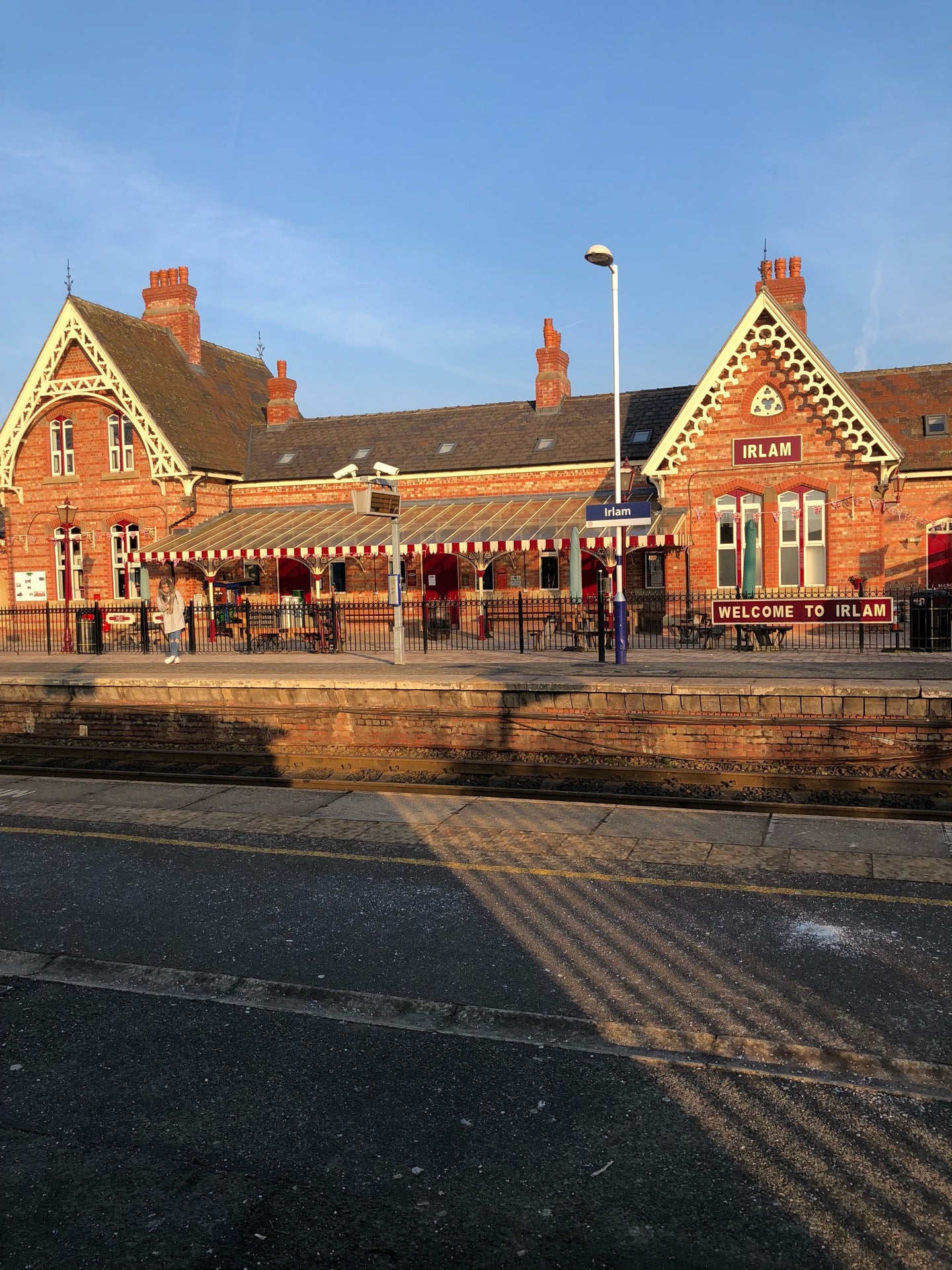 Irlam Railway Station IRL Cadishead Irlam Salford