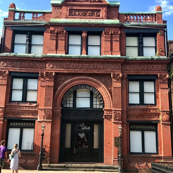 Old Savannah Cotton Exchange Historic Site in Savannah