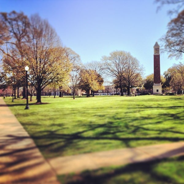 University of Alabama Quad College Quad in Tuscaloosa