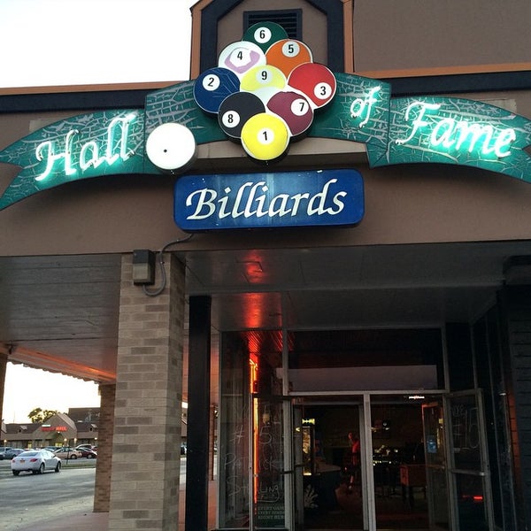 hall of fame billiards