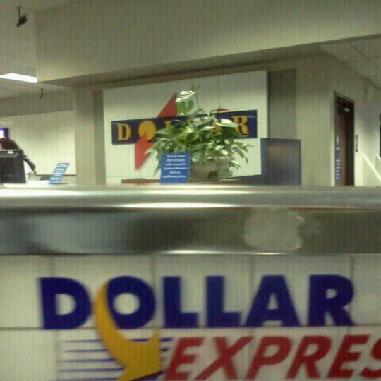 dollar rental car airport location