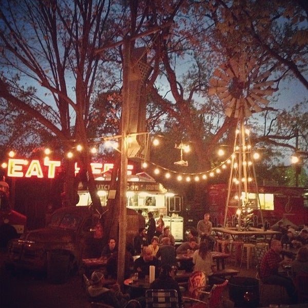 Truck Yard Beer Garden in Dallas