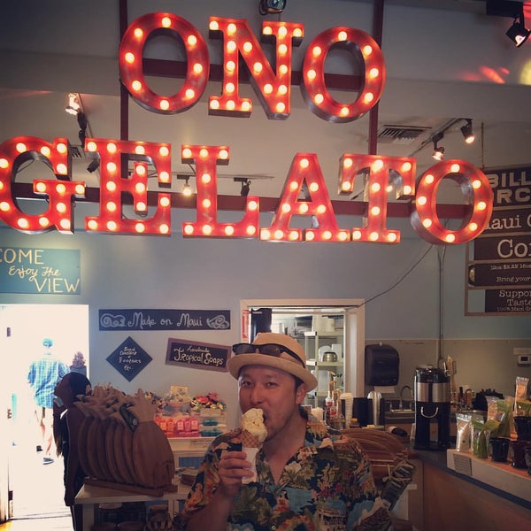 Ono Gelato Company Ice Cream Shop in Lahaina