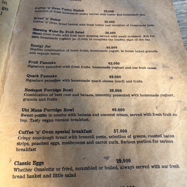 Coffee n Oven - 38 tips