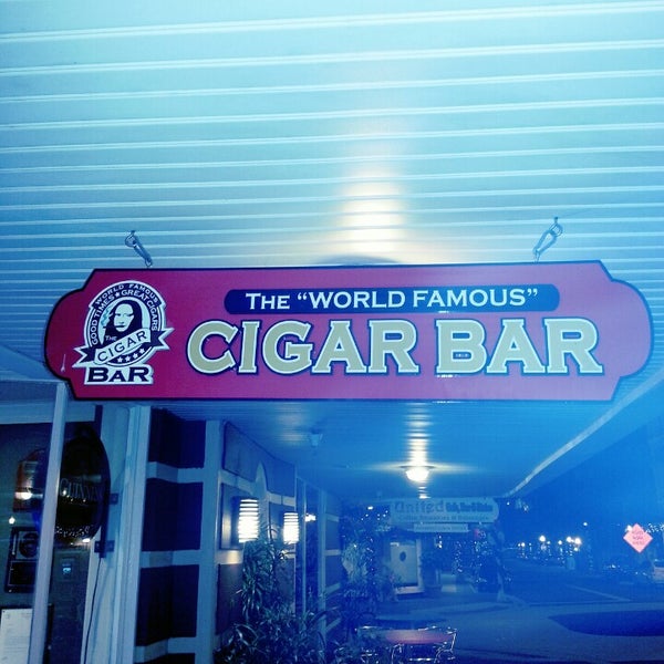 The "World Famous" Cigar Bar Downtown Fort Myers Historic District