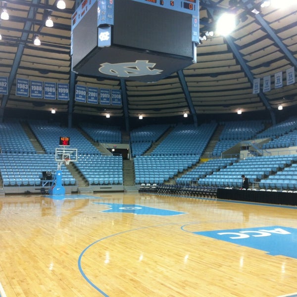 Carmichael Arena College Basketball Court in University of North