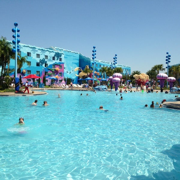 The Big Blue Pool - Walt Disney World Resort - Disney's Art of ...