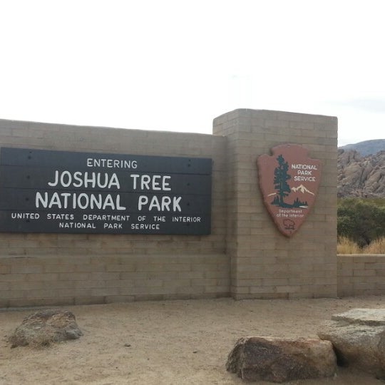 Joshua Tree National Park Pay Entrance Twentynine Palms, CA