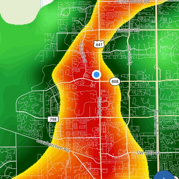 Glades Rd. & US 441 - Intersection in Boca Raton