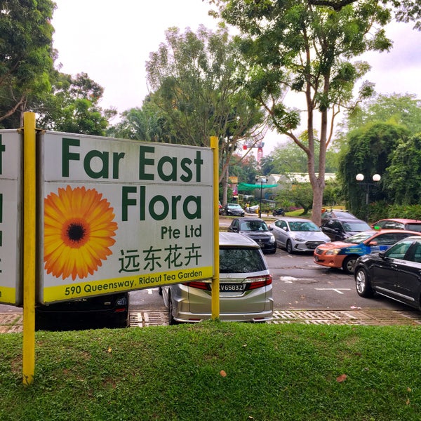 Far East Flora Flower Shop in Singapore