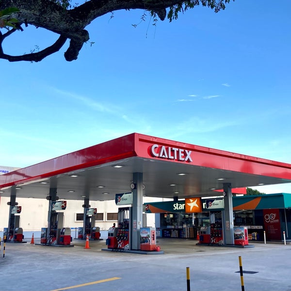 Caltex Gas Station In Bukit Timah