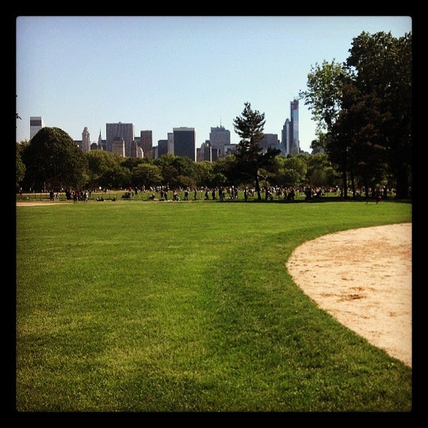 Central Park Great Lawn Softball Field 7 Baseball Field in Central Park