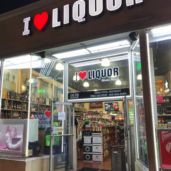 I Love Liquor - Liquor Store in Miami Beach