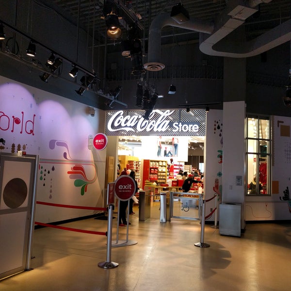 CocaCola Store Gift Shop in Downtown Atlanta