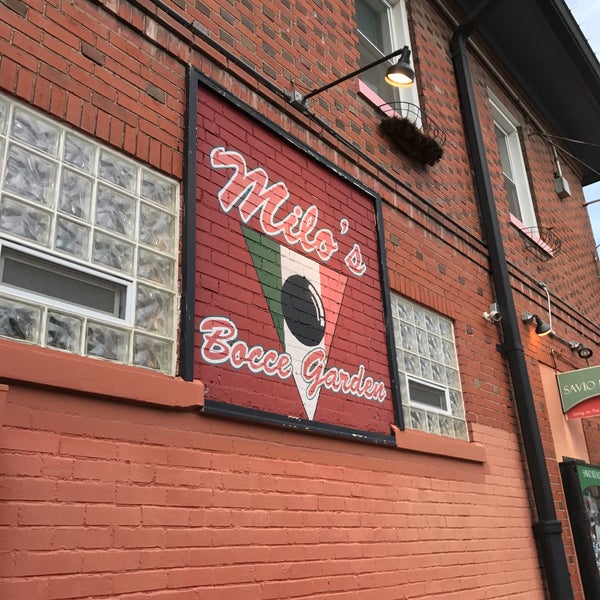 Milo's Bocce Garden Italian Restaurant in The Hill