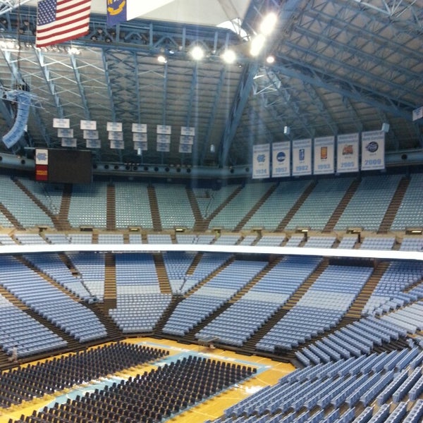 Dean E. Smith Center - College Basketball Court in University of North Carolina at Chapel Hill
