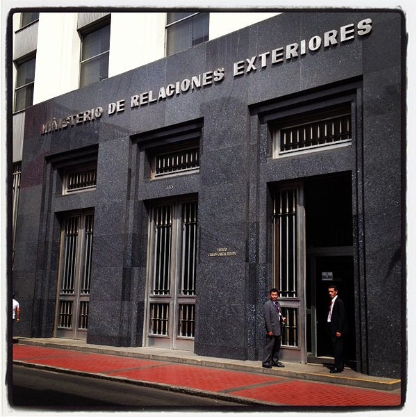 Ministerio de Relaciones Exteriores Edificio gubernamental