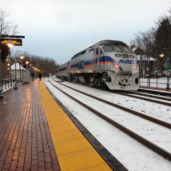 Germantown MARC Station Train Station in Germantown