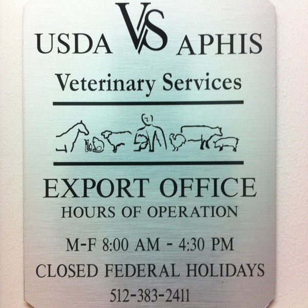 USDA APHIS Veterinary Services Downtown Austin Austin, TX