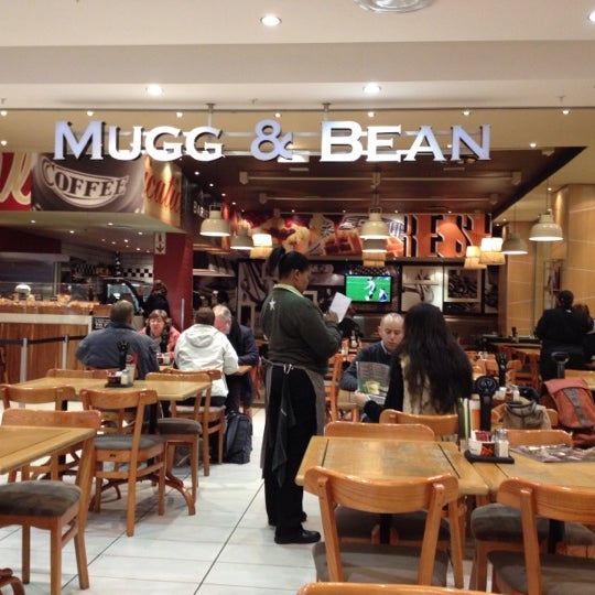 Mugg & Bean Cape Town International Airportのコーヒーショップ