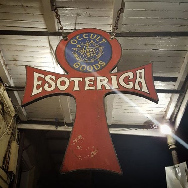 Esoterica Occult Goods Bookstore in New Orleans