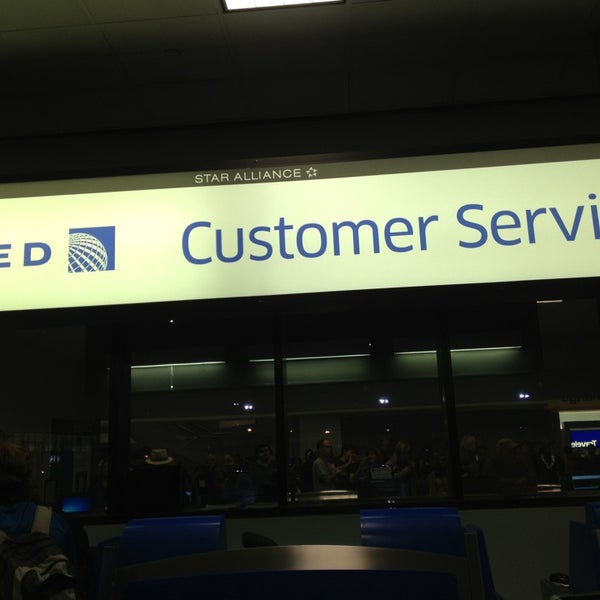 United Customer Service Desk Newark Airport and Port Newark Terminal A