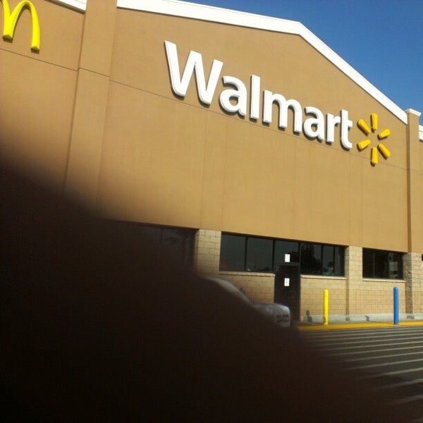 Walmart Supercenter Big Box Store in Fresno