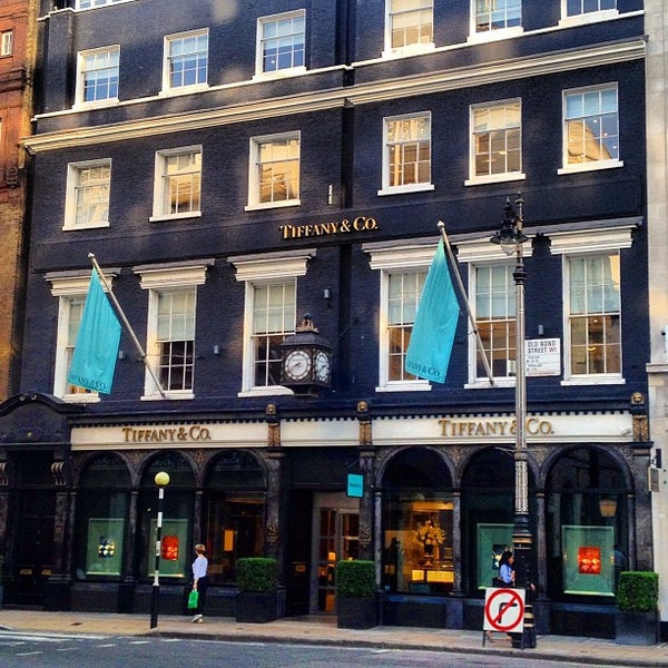 Tiffany & Co. Jewelry Store in Mayfair