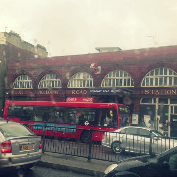 Holloway Road London Underground Station Metro Station in Islington