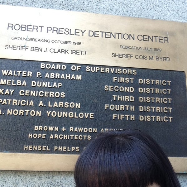 Robert Presley Detention Center Government Building in Riverside
