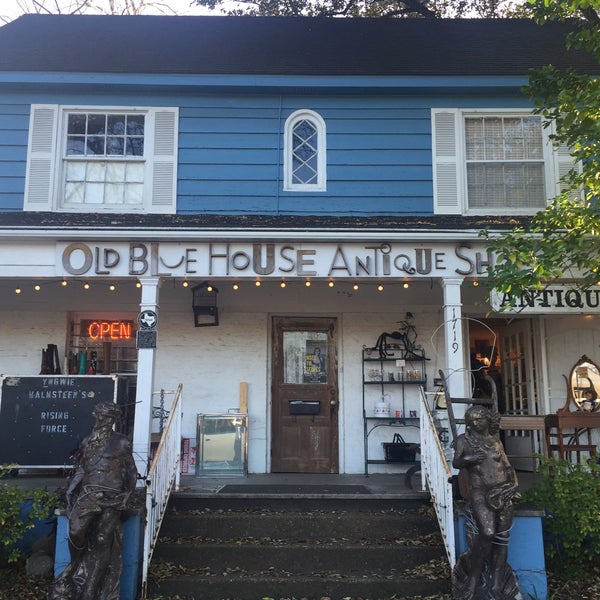 Old Blue House Antiques Neartown Montrose Houston, TX