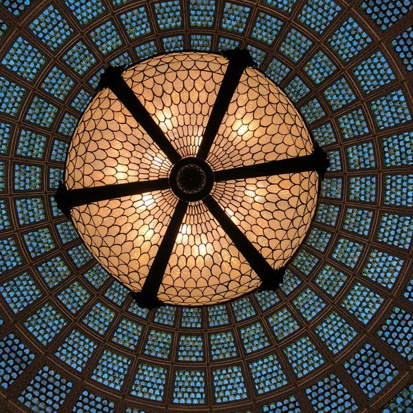 Tiffany Dome At The Chicago Cultural Center The Loop Chicago, IL Tiffany Dome At The Chicago Cultural Center The Loop Chicago, IL