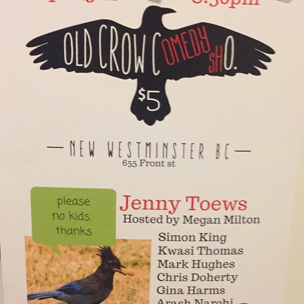 Old Crow Coffee Downtown New Westminster New Westminser, BC