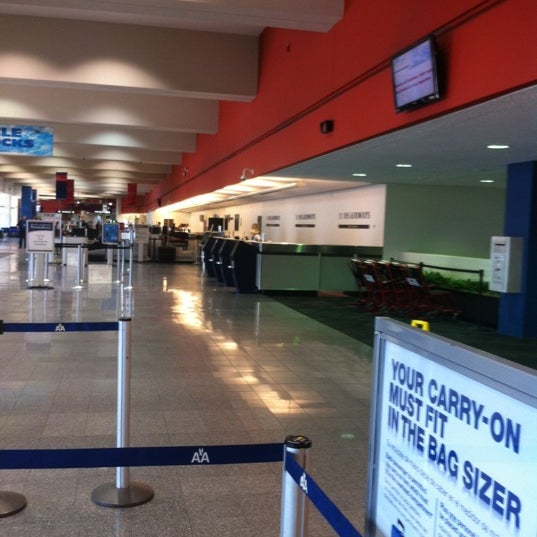 American Airlines Ticket Counter - in Main Terminal Upper Level