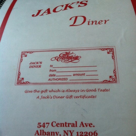 Jack's Diner 9 tips from 191 visitors