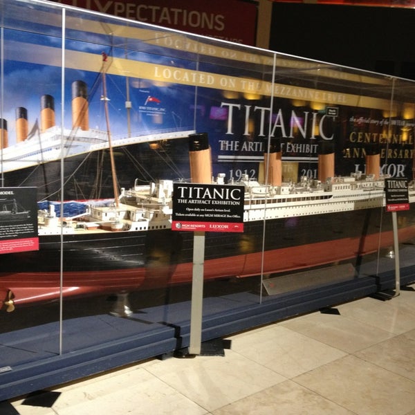 Titanic exhibit las vegas discount coupon