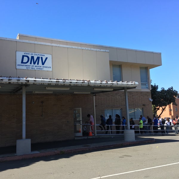 San Francisco DMV Office Panhandle 1377 Fell St